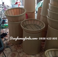 2 Sọt trưng trái cây mây nhựa