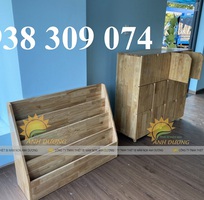 Kệ sách montessori ,kệ sách mầm non chất lượng cao