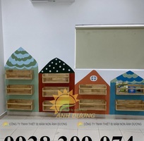 3 Kệ sách montessori ,kệ sách mầm non chất lượng cao