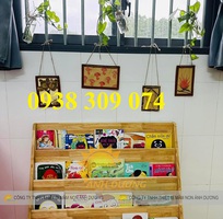 7 Kệ sách montessori ,kệ sách mầm non chất lượng cao