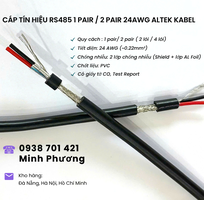 2 Cáp RS485 chống nhiễu 1pair/2pair 24AWG   Có sẵn kho Đà Nẵng, Hà Nội, Hồ Chí Minh