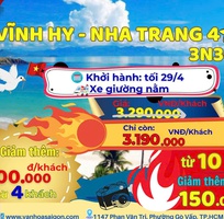 Tour Nha Trang Sale Sập Sàn Lễ 30.4