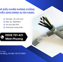 Cáp điều khiển không lưới chống nhiễu 10x0.5mm2   Giải pháp tiết kiệm cho hệ thống tín hiệu