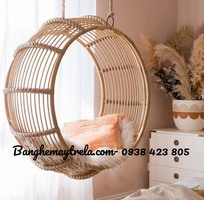 5 Xích đu tròn mây tự nhiên treo trần nhà