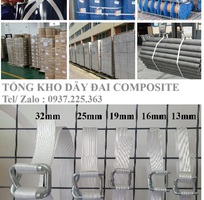 Dây đai composite 25mm dây đai đóng hàng chịu tải cao chống chịu với các yếu tố môi trường