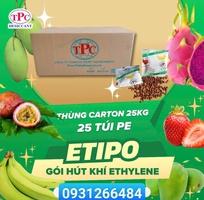 Gói hút khí ethylene   Giải pháp chống chín sớm, giữ trái cây tươi lâu