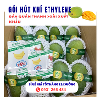 1 Gói hút khí ethylene   Giải pháp chống chín sớm, giữ trái cây tươi lâu