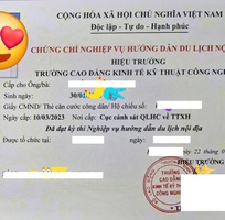 1 Tuyển sinh Thi chứng chỉ Hướng dẫn viên du lịch nội địa/ quốc tế - Điều hành tour nội địa / quốc tế