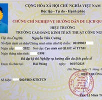Tuyển sinh Thi chứng chỉ Hướng dẫn viên du lịch nội địa/ quốc tế - Điều hành tour nội địa / quốc tế