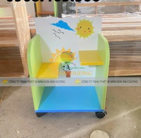 2 Kệ góc mầm non, kệ cá nhân mầm non