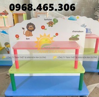 3 Kệ góc mầm non, kệ cá nhân mầm non