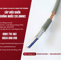 3 Cáp điều khiển tín hiệu 2x1.0mm2 Altek kabel sẵn Phú Yên, Bình Định, Nha Trang