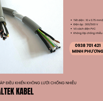 2 Cáp tín hiệu không lưới chống nhiễu 10x0.75mm2 có sẵn Đà Nẵng, Huế, Bình Định