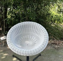 Ghế mây nhựa tròn