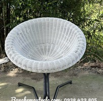 3 Ghế mây nhựa tròn