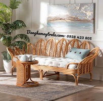 5 Băng ghế sofa mây tự nhiên