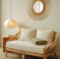 6 Băng ghế sofa mây tự nhiên