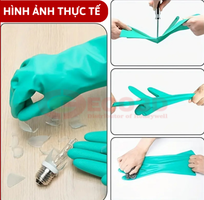 Găng Tay Nitrile Tái Sử Dụng Ansell AlphaTec  Solvex  37-676   Kháng hóa chất vượt trội, bền bỉ tối
