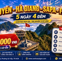 Hà Giang - SaPa - Fansipan 5N4Đ 2026 sgc