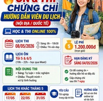 Thi chứng chỉ HDV Du lịch