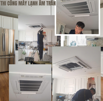 3 Lắp Máy Lạnh Âm Trần Mitsubishi Heavy Cho Cửa Hàng TP.HCM   Giải Pháp Tiết Kiệm Điện