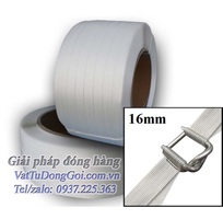 Dây đai Composite 16mm cuộn dài 850 mét chắc như dây đai thép, chịu được tải trọng hàng lớn