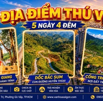 1 Hà Giang - Sapa - Fansipan 5N4Đ 2026 sgc