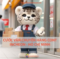 Giá Cước Vận Chuyển Hàng Cont Từ Incheon, Hàn Quốc về Hồ Chí Minh
