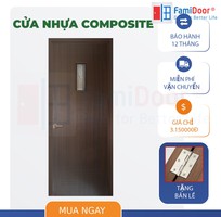 2 Cửa nhựa Composite ggiátoots tại HCM