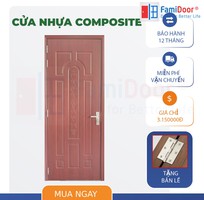 1 Cửa nhựa Composite ggiátoots tại HCM