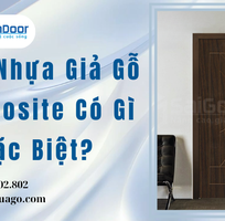 1 Cửa Nhựa Giả Gỗ Composite Có Gì Đặc Biệt