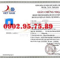 Chứng chỉ Giảng Viên ATVSLĐ