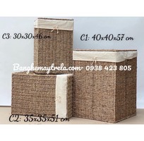 Giỏ đựng đồ mây tự nhiên- Giỏ mây đựng quần áo