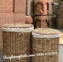 5 Giỏ đựng đồ mây tự nhiên- Giỏ mây đựng quần áo
