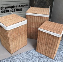 7 Giỏ đựng đồ mây tự nhiên- Giỏ mây đựng quần áo