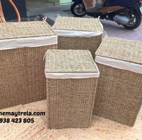 8 Giỏ đựng đồ mây tự nhiên- Giỏ mây đựng quần áo