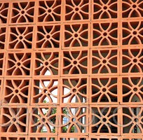 Top Mẫu Hàng Rào Gạch Bông Gió Đỏ Đẹp Và Thông Thoáng