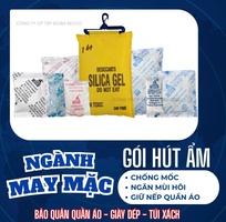 5 Gói Hút Ẩm Cho Ngành May Mặc