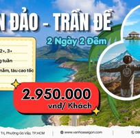 Tour Côn Đảo - Trần Đề 2N2Đ 2026 sgc