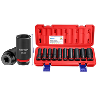 Bộ 10 Đầu Tuýp Dài 1/2 Inch EMTOP EMSS12102L   Hỗ Trợ Tháo Lắp Chuyên Nghiệp