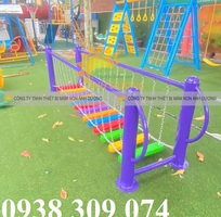 2 Cầu thăng bằng dao động mầm non,bộ vận động thăng bằng