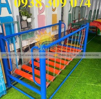 4 Cầu thăng bằng dao động mầm non,bộ vận động thăng bằng
