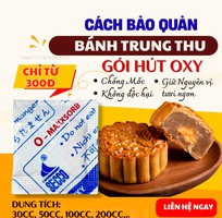 Cách Bảo Quản Bánh Trung Thu Chống Mốc - Tại Sao Nên Chọn Gói Hút Oxy Chống Dầu
