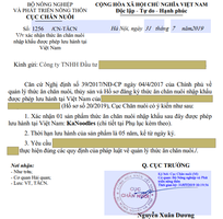 Thủ Tục Nhập Khẩu Thức Ăn Cho Chó Mèo