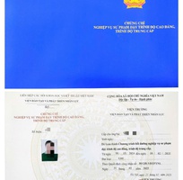 1 Học chứng chỉ sư phạm nghề