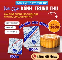7 Gói Hút Oxy Secco Cho Bánh Trung Thu