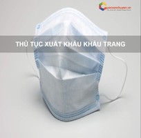 Thủ Tục Xuất Khẩu Khẩu Trang