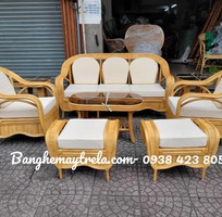 7 Bàn ghế mây phòng khách HCM