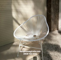 9 Bàn ghế ban công đan dây nhựa
