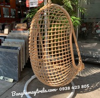 3 Ghế xích đu caro mây tự nhiên